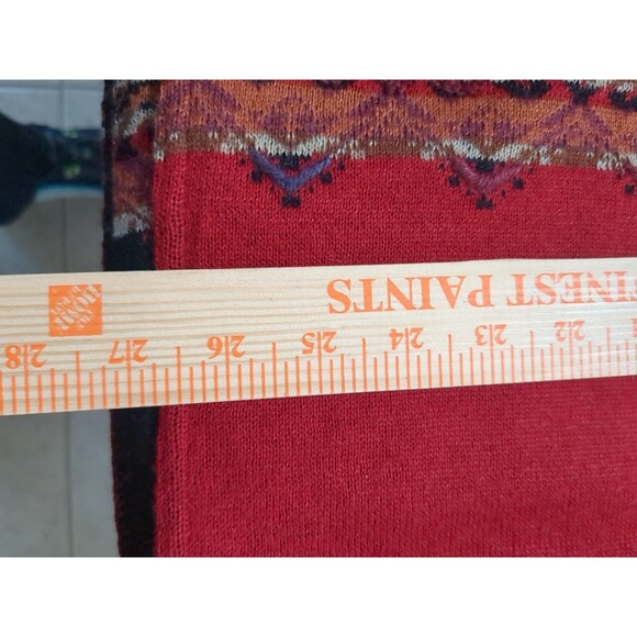 Peruvian Imports Sweater Med 100% Alpaca Cardigan Full Zip Bolivia Artsy Rare - Picture 8 of 9